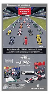 Colección Leyendas de la F1 El Mercurio