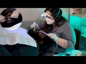 ASMR - Real Person Dental Exam, Tooth Extraction (Teeth Tapping/Scraping, Intentional Unintentional)
