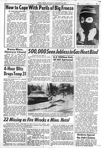 Blizzard of 1977: temperatures drops 31 degrees in four hours