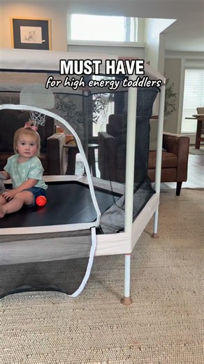 Comment “link” and I’ll DM you this cute trampoline for high energy toddlers 🫶🏼 . #amazonfinds #amazondeal #amazonmusthaves #amazonhome #amazongadgets | Tiffany Williamson
