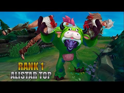 ALISTAR TOP Vs RIVEN! 1 Vs 1 KERIOS? High DIamond RANKED