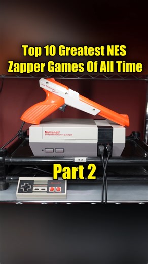 Top 10 Zapper Games For The NES (according to me) PART 2 I played all 16 official, zapper light gun compatible games for the Nintendo Entertainment System, and in this video I rank the Top 10 based on my opinion of them. Gameplay using real cartridges, on a real NES hooked up to a CRT TV. #gaming #retrogaming #nintendo | Gaming The Systems