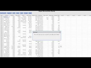How to save and share data in STATCRUNCH