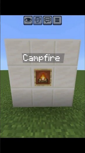minecraft | How To Craft Campfire