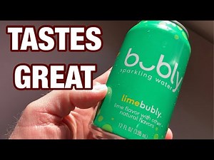 Bubly Sparkling Water - Lime Flavor