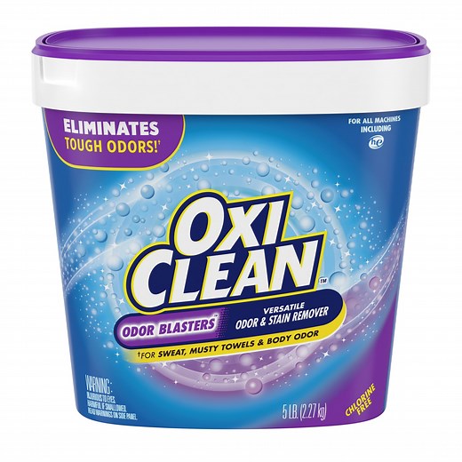 OxiClean Odor Blasters Versatile Odor and Laundry Stain Remover Powder, 5 lb