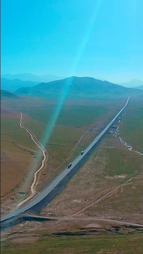 Great Silk Road 3200m. #roadtrip #truck #kyrgyzstan