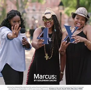 Have you heard? Marcus’ Online Savings Account rate is 4X the national average. http://click.marcus.com/zt37 | Marcus by Goldman Sachs