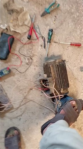 Electrician Knowledge | Motor Testing#Electrician #MotorWinding #3PhaseMotor #MotorTesting