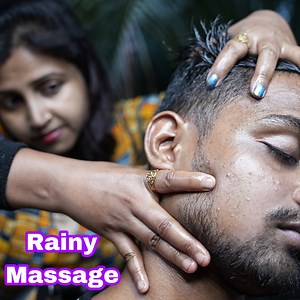 10K views · 302 reactions | She Doing Head Massage On A Rainy Day #rainmassage #ladybarber #headmassage | Home ASMR clinic | Facebook