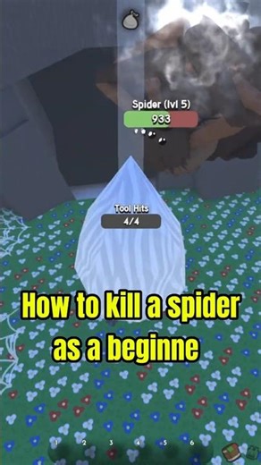 HOW TO KILL A SPIDER IN ANTS SIMULATOR 2 #shorts #roblox #antsimulator2 #beeswarmsimulator