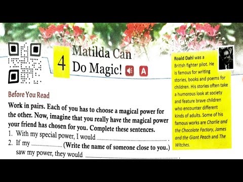 Matilda Can Do Magic Class 6 Gulmohar Reader