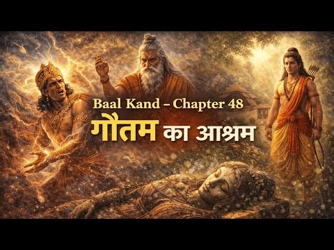 Baal Kand – Chapter 48 गौतम का आश्रम | The curse of Ahalya in Ramayan|