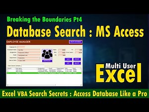 Breaking The Boundaries pt4 : External Database Power Search