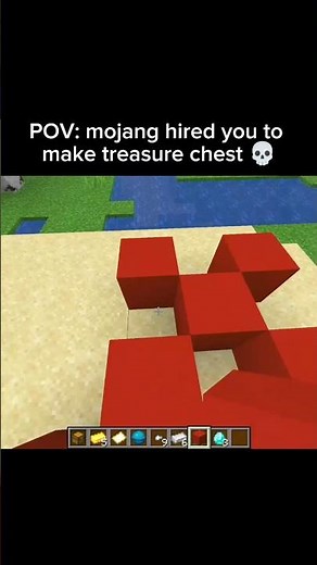 POV: Mojang Studios Hired You to Hide Treasure Chests 😂💀 | Minecraft #minecraft