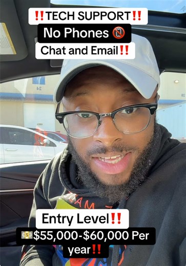 APPLY TO THIS TECH SUPPORT ENTRY LEVEL JOB OPPORTUNITY‼️ #workfromhome #wfh #workfromhomejobs #remotework #jobs