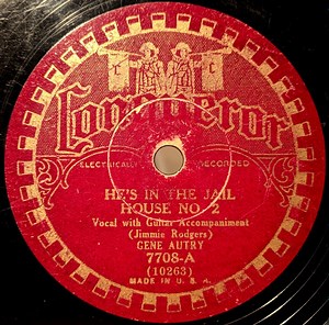 Gene Autry - He's In The Jail House No. 2 / The Yodeling Hobo