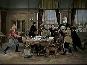 Three stooges in color