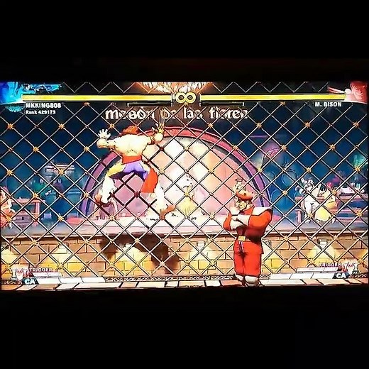 Vega's Cage Climb in Street Fighter V #streetfighter5