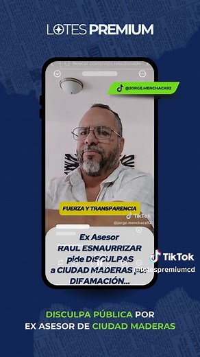 Ex asesor pide disculpas públicas tras haber creado páginas en redes sociales con difamación sobre fr4ude por parte de la empresa Ciudad Maderas. Muchos clientes han creído en la información falsa que él y otros difamadores han publicado en diversas redes y medios digitales e impresos, causando inconformidad y desconfianza en clientes dentro y fuera del país. Se le recomienda a todo cliente que, antes de creer en una nota, se acerquen al personal indicado para solicitar evidencias y confirmar la