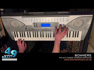 Casio CTK-691 Keyboard - 300 Advanced Tones Part 1/2