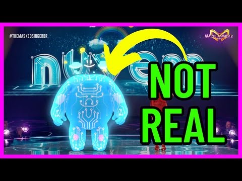 Virtual Masked Singer Costume - Nuvem - Masked Singer Brazil