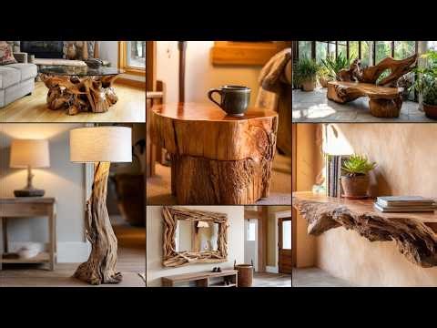 Organic Furniture Ideas: The Power of Root and Stump