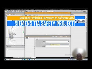 Siemens TIA Integrated Safety Relation Hardware Input to Software #15