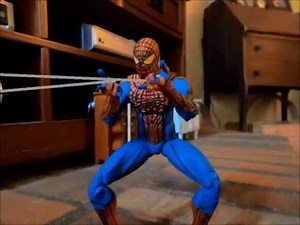 Spiderman stop motion movie