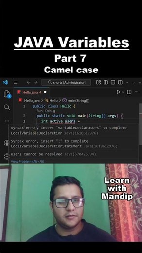 No Spaces Allowed in Java Variables! 🚫
