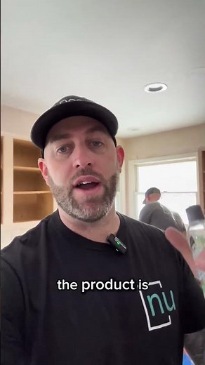 The Best Way to Degrease Cabinets Before Refinishing #shorts