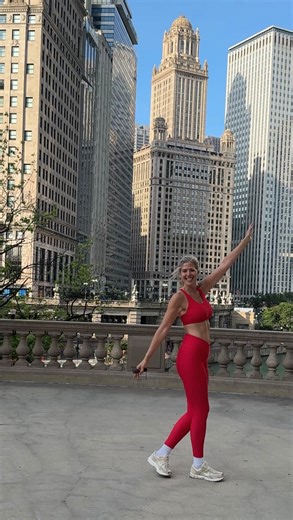 Lisa Petrik | Self-Worth Muse & Lifestyle Model on Instagram: "I used to tone it down to make everyone else comfortable… now I’m out here dancing on Michigan Avenue like I own the city. #maincharacterenergy #ootd #chicagocontent"