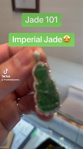 1.2K views · 26 reactions | Imperial jade is one of the less well known jadeite jade. #jade #jadeitejade #realjade #naturaljadeite But its the top quality jade referrinh to jadeite jade! | Baikalla Jewelry - Fine Jadeite Jade Jewelers | Facebook
