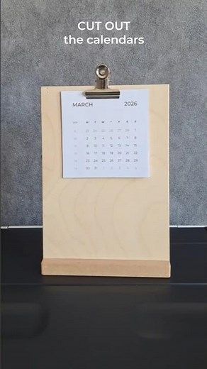FREE 2026 Mini Calendars! 📅 (Print & Cut)