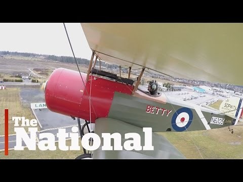 Rebuilding a WWI biplane