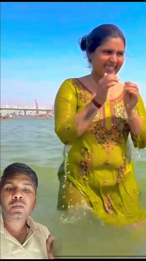 Benefits of a Holy Ganga Bath 🌊 || bathing vlog #ganga #bathing #gangariver