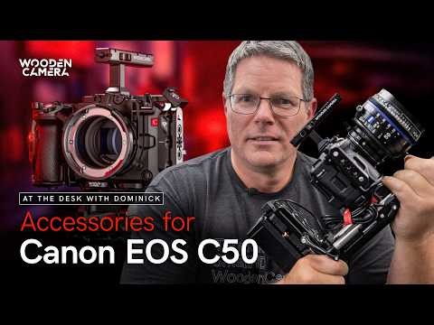 Cage and Accessories for Canon EOS C50: At the Desk with Dominick