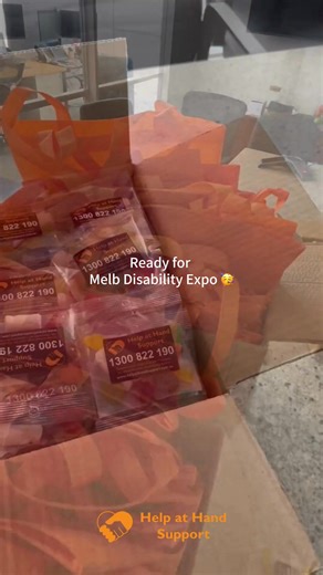 Ready for the Melbourne Disability Expo tomorrow and Saturday 22 November 2025, 9AM–3PM at the Melbourne Convention & Exhibition Centre 李✨ | Help at Hand Support | Facebook
