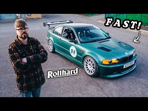 BMW E46 M3 Race Car is FAST!