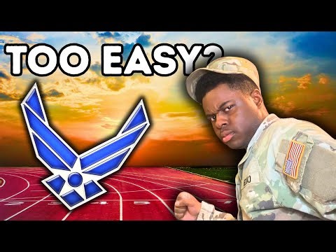 Can An Army Soldier Pass the Air Force PT Test? | Didn't Expect THIS