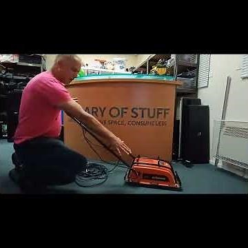 Evolution Hulk H320-E 230v Electric Plate Compactor Wacker available at the Library of Stuff