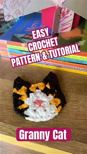 A touch of whimsy & cozy with these Granny Cats 🐈🧶 #crochet #diy #cozy #cats #cute