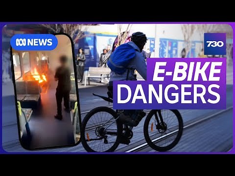 The dangers posed by e-bikes and e-scooters | 7.30