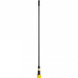 Rubbermaid® Gripper FGH24600GY00 60" Gray Fiberglass Wet Mop Handle Jaw Style