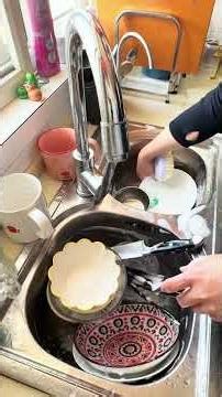 ASMR Dish Washing at Home | Satisfying Dishwashing Video | Clean with Me