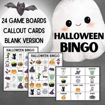 Printable Halloween Bingo | Fun Classroom Party Game