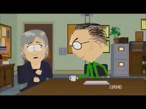 South Park - Mr Mackey passes the blame for Intelalink