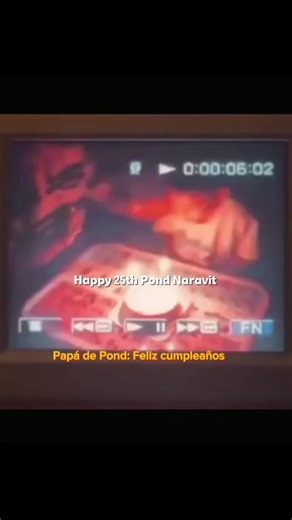 [01.02.2001] Happy Brithday Pond!🎂 Estoy segura que Papá esta muy orgulloso de ti bb, te deseo mucha felicidad y mucha salud. 🥹❤️ #ppnaravit #ปอนด์ภูวินทร์ #Happy25thPondDay