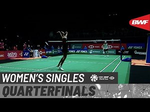 PETRONAS Malaysia Open 2022 | Pusarla V. Sindhu (IND) [7] vs. Tai Tzu Ying (TPE) [2] | QF