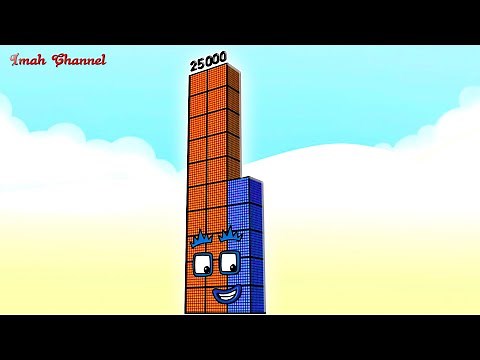 Numberblocks 25000 fan Made